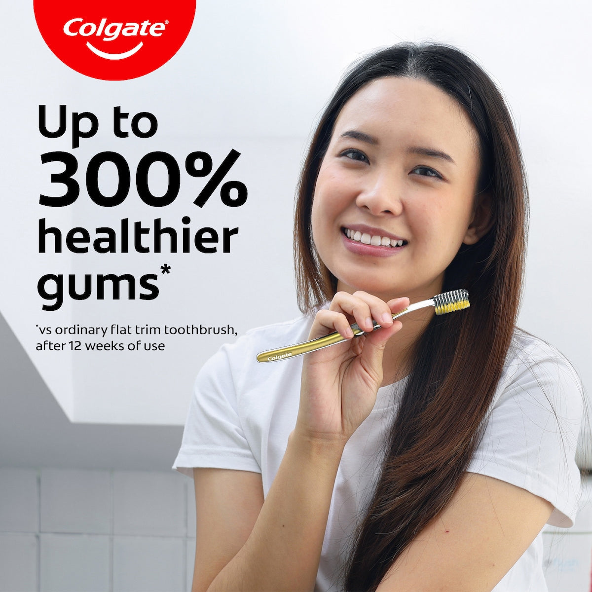 Colgate Slim Soft Advanced Charcoal Toothbrush Ultra Soft Each