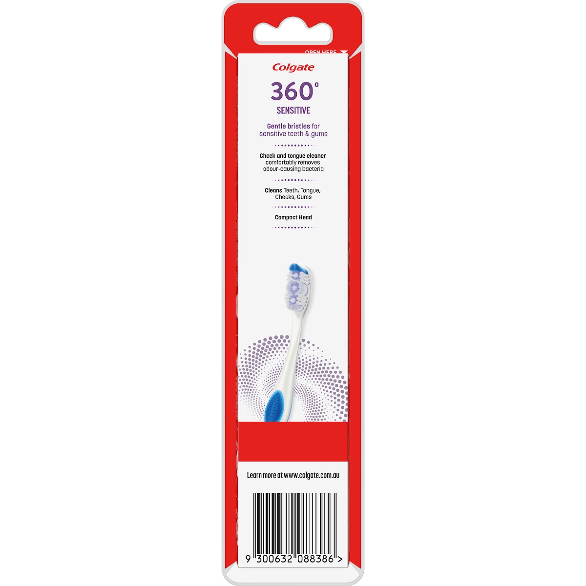 Colgate Toothbrush 360 Sensitive Extra Soft 2 Pack