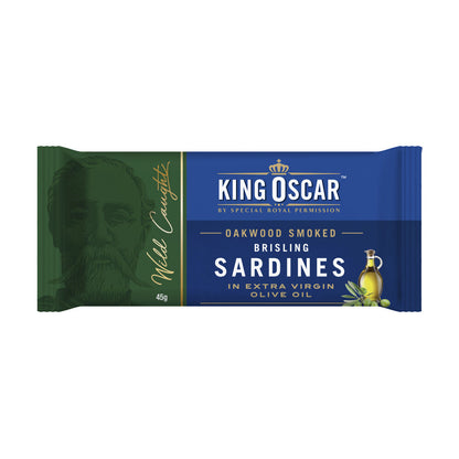 King Oscar Sardines In Olive Oil - 45g