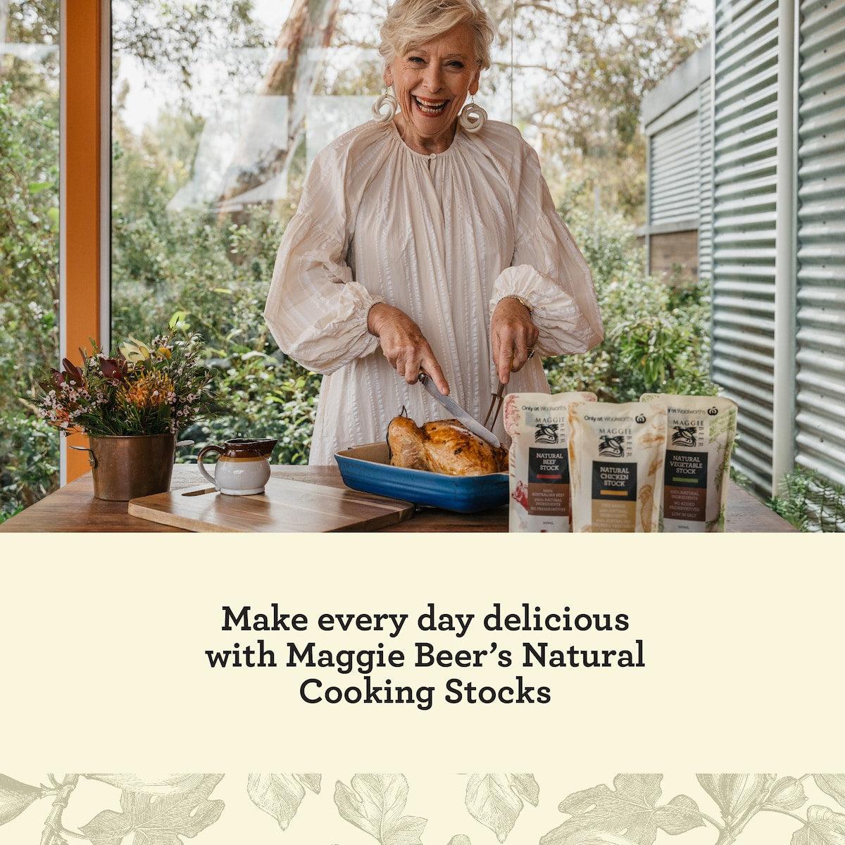Maggie Beer Natural Chicken Stock 500mL