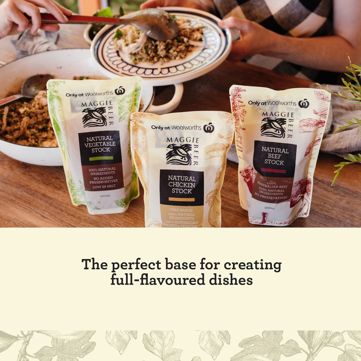 Maggie Beer Natural Chicken Stock Free Range 500ml