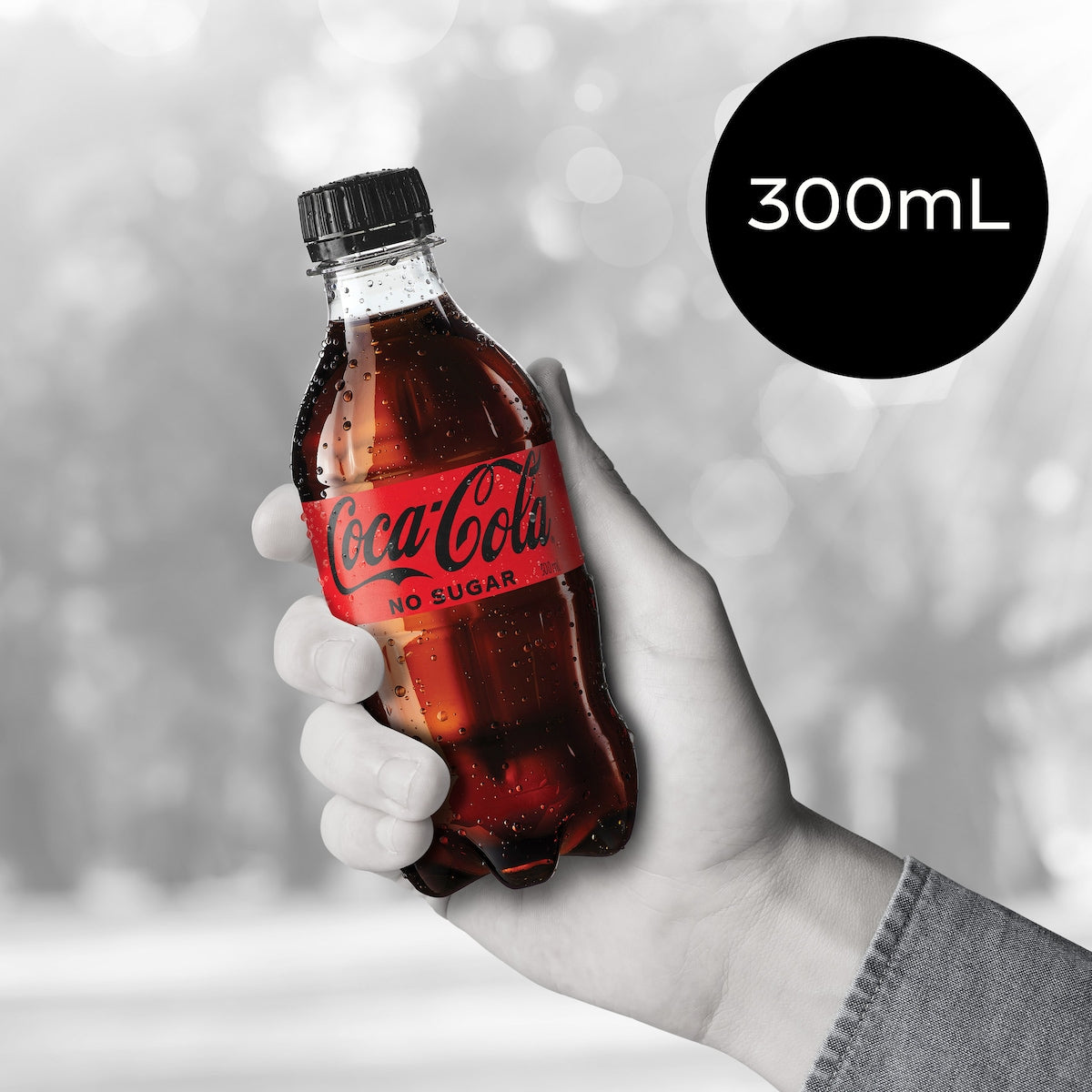 Coca-cola Zero Sugar Soft Drink Mini Bottles 300ml X 12 Pack