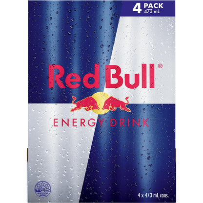 Red Bull Energy Drink 473ml X 4 Pack