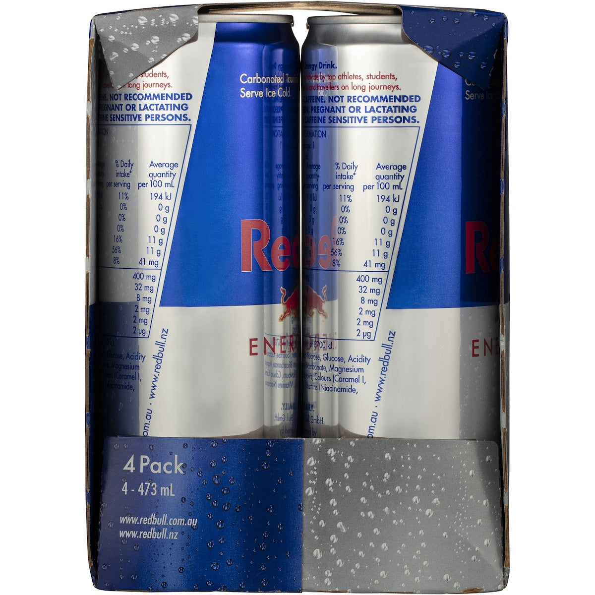 Red Bull Energy Drink 473ml X 4 Pack