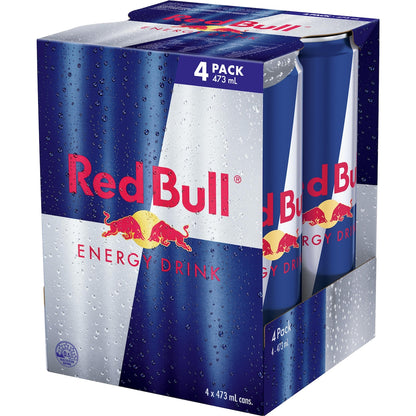 Red Bull Energy Drink 473ml X 4 Pack