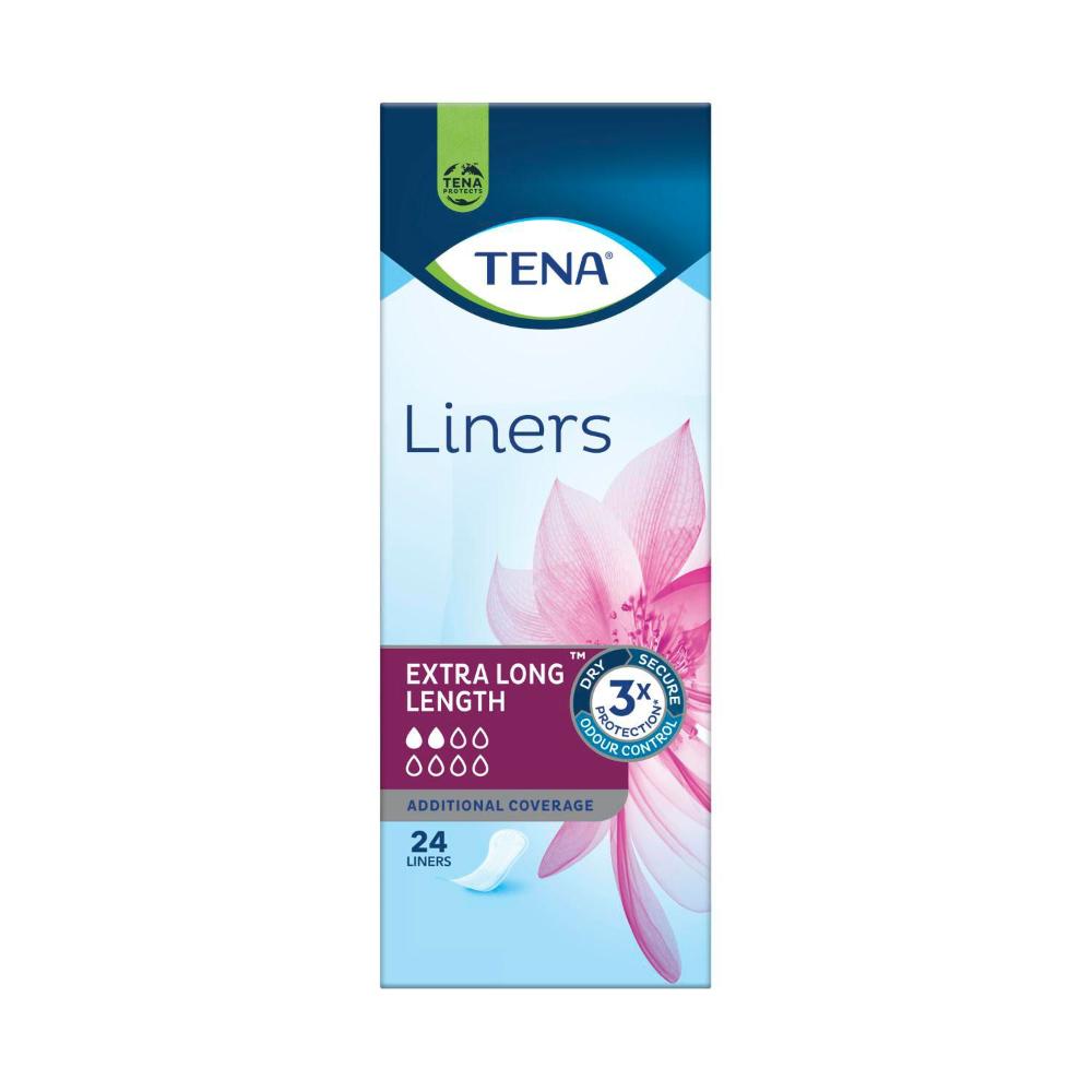 Tena Extra Long Incontinence Liner - 24 pack