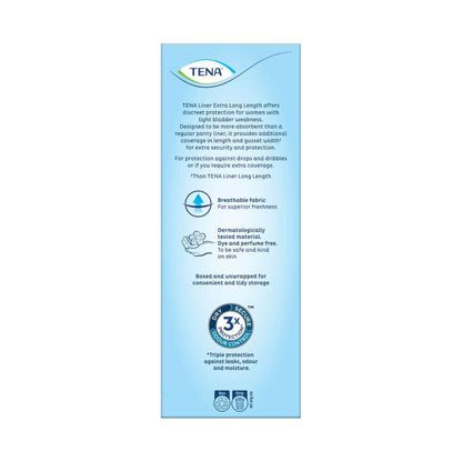 Tena Extra Long Incontinence Liner - 24 pack