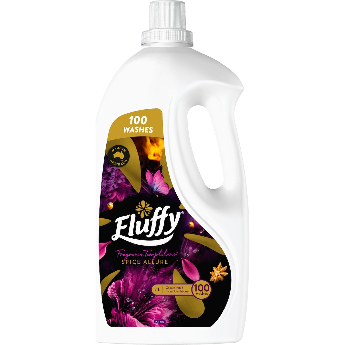 Fluffy Fabric Softener Concentrate Spice Allure 2l