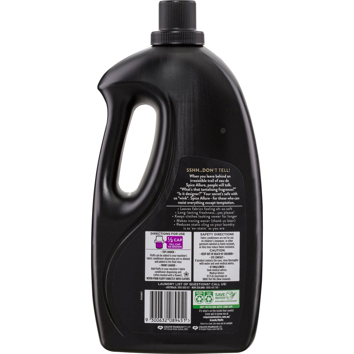 Fluffy Ultra Fabric Softener Spice Allure 2L