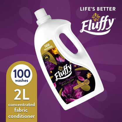 Fluffy Fabric Softener Concentrate Spice Allure 2l