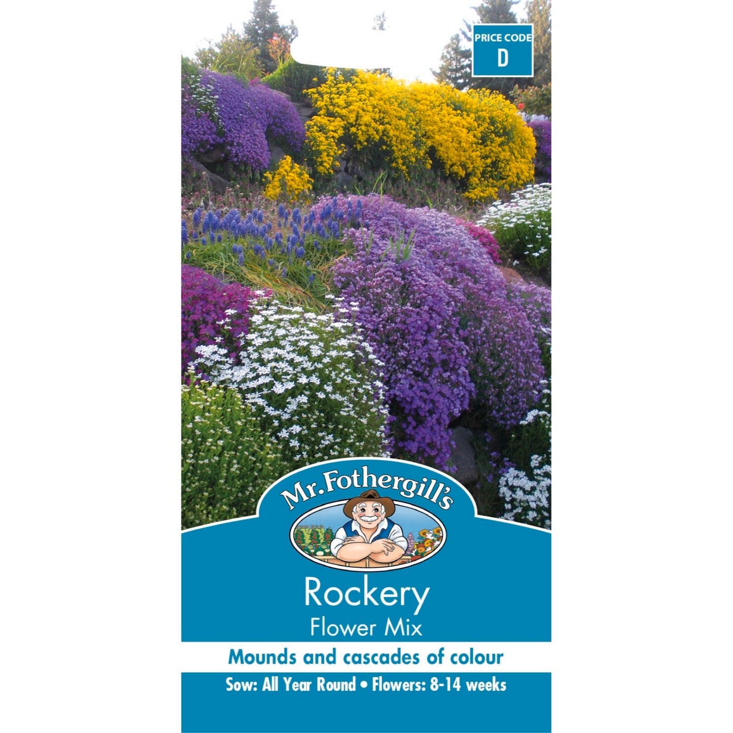 Mr Fothergill Rockery Mix Flower Seed