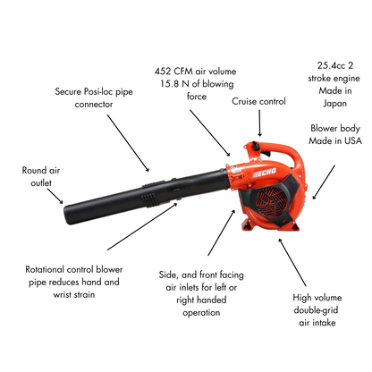 Echo Petrol Blower - 25.4cc