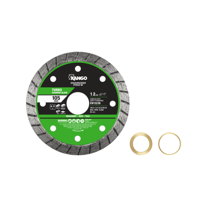 Kango Turbo Diamond Saw Blade - 105mm - Diamond - Fast Cutting