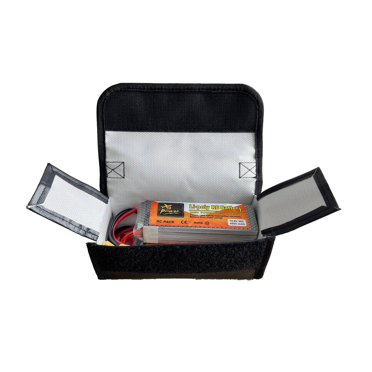 Firepro Lithium Ion Battery Fire Resistant Bag - 190 x 70 x 70mm