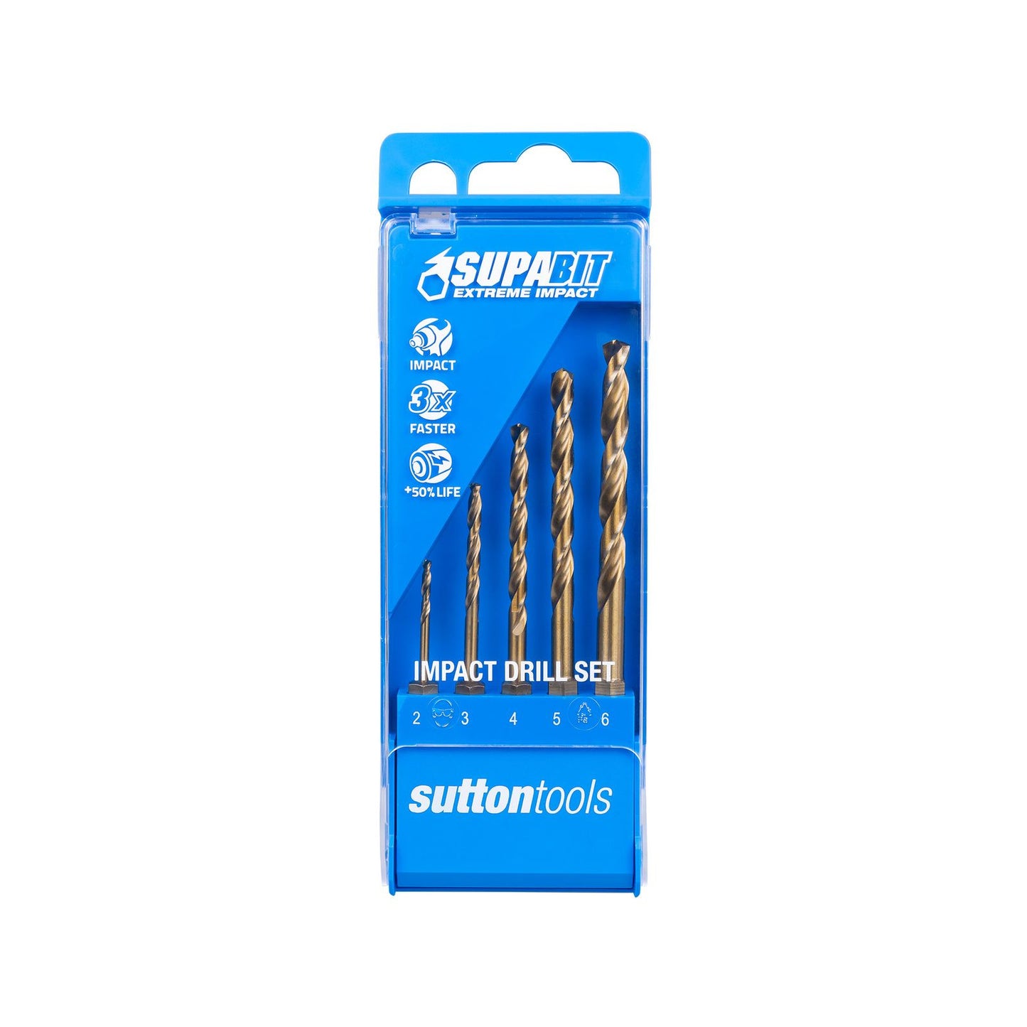 Sutton Tools Supabit Impact Drill Bit Set - 5 Piece