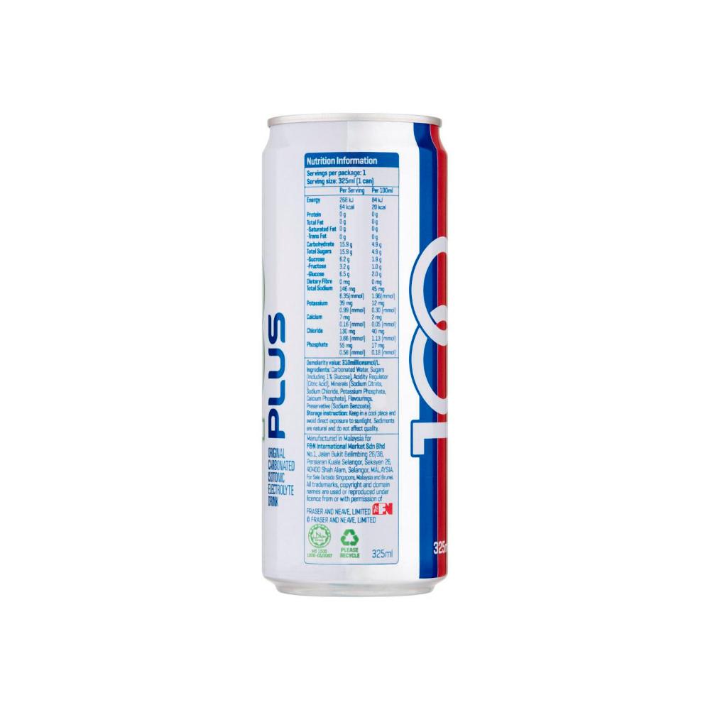 100 PLUS Original Isotonic Electrolyte Drink - 325mL
