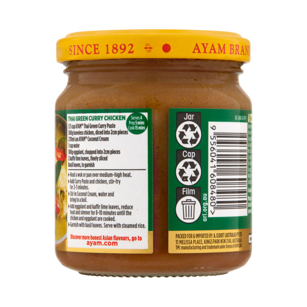 Ayam Thai Green Curry Paste - 195g