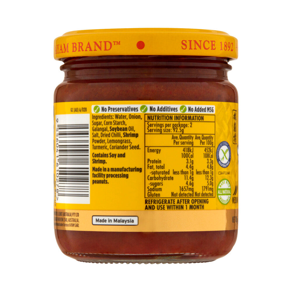 Ayam Malaysian Laksa Soup Paste - 185g
