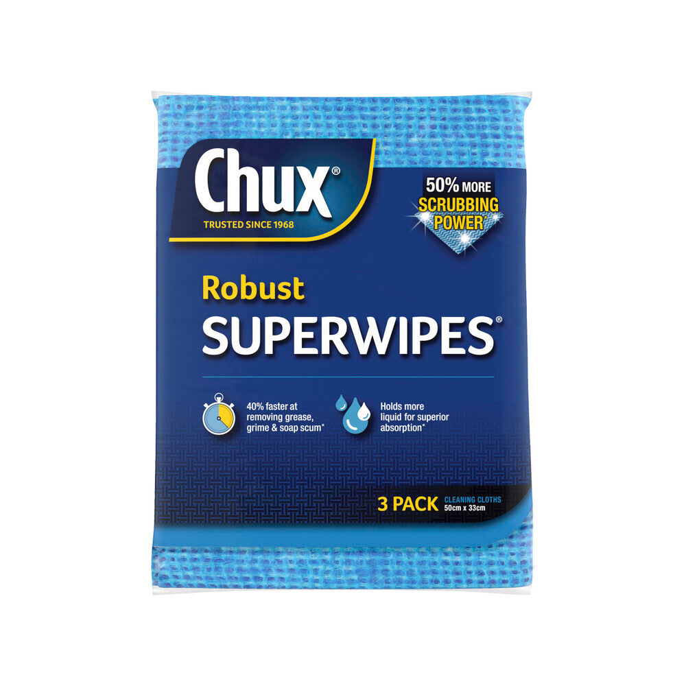 Chux Robust Superwipes - 3 pack