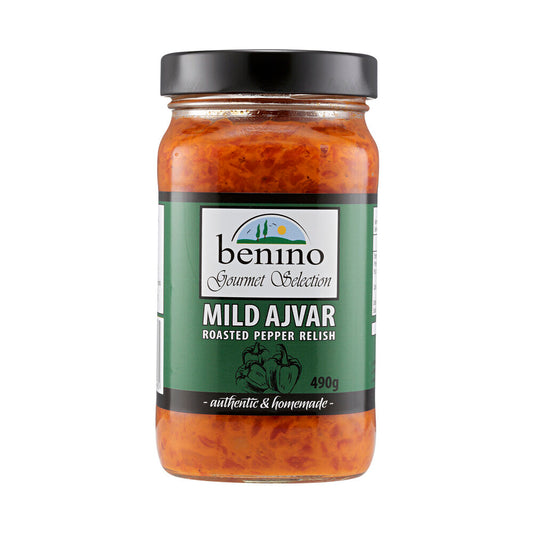 Benino Gourmet Selection Mild Ajvar - 490g