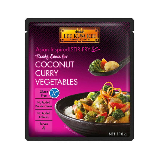 Lee Kum Kee Ready Sauce Coconut Curry Vegetables - 110g