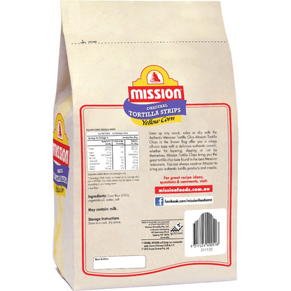 Mission Yellow Corn Tortilla Strips 230g