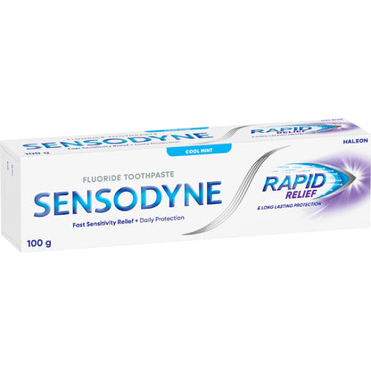 Sensodyne Rapid Relief Cool Mint Sensitive Toothpaste 100g