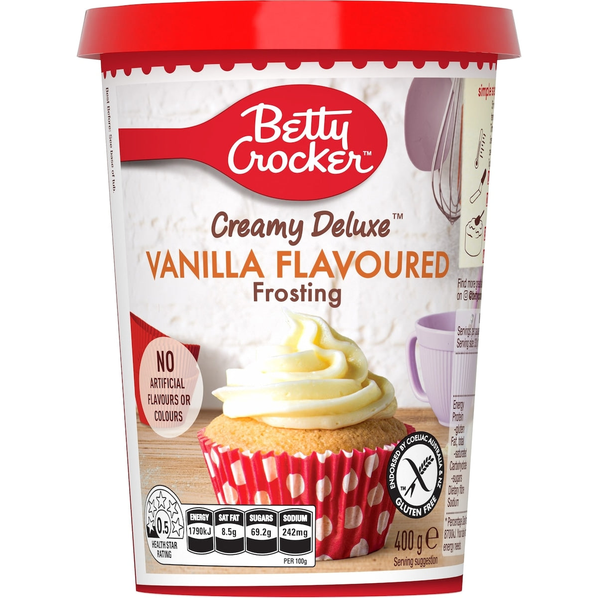 Betty Crocker Vanilla Frosting 400g