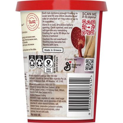 Betty Crocker Strawberry Gluten Free Frosting 400g