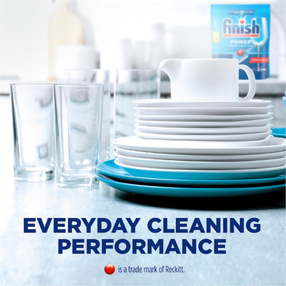 Finish Power Dishwashing Tablets Lemon 100 Pack
