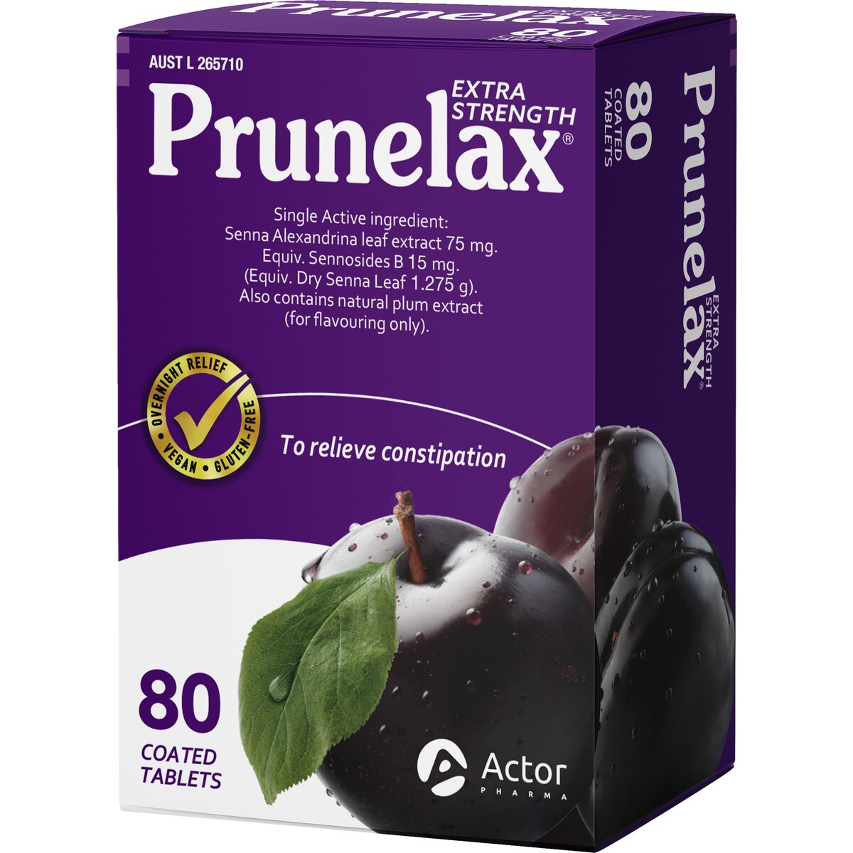 Prunelax Extra Strength Tablets 80 Pack