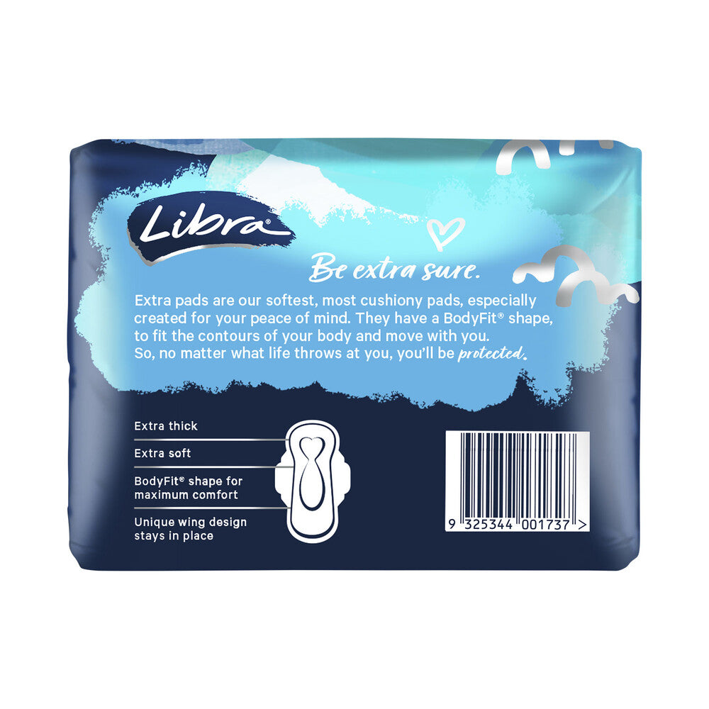 Libra Exta Regular With Wings Pads - 14 pack