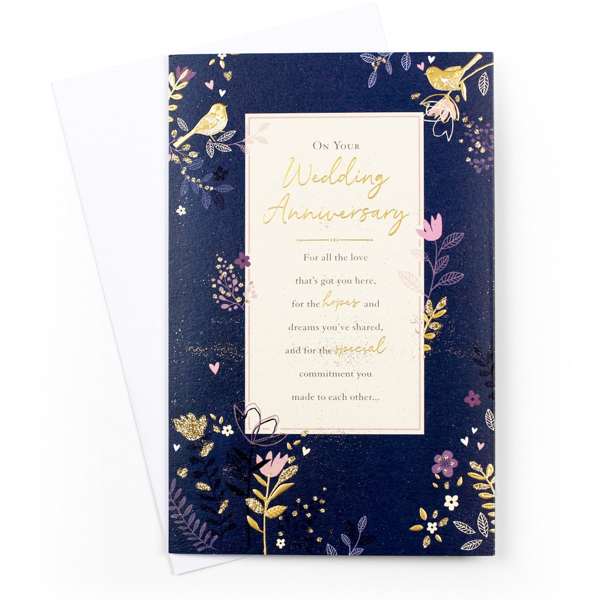 Gibson For Your Wedding Anniversary Card Each