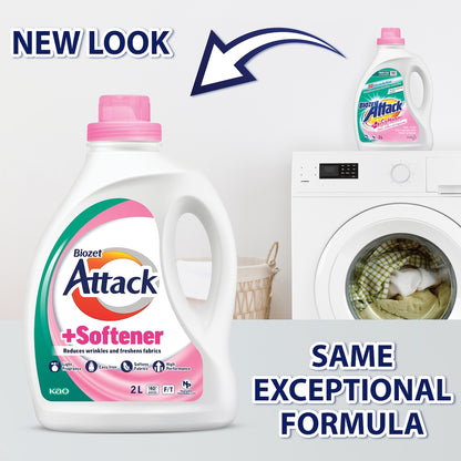 Biozet Attack Attack Liquid With Softener 2l