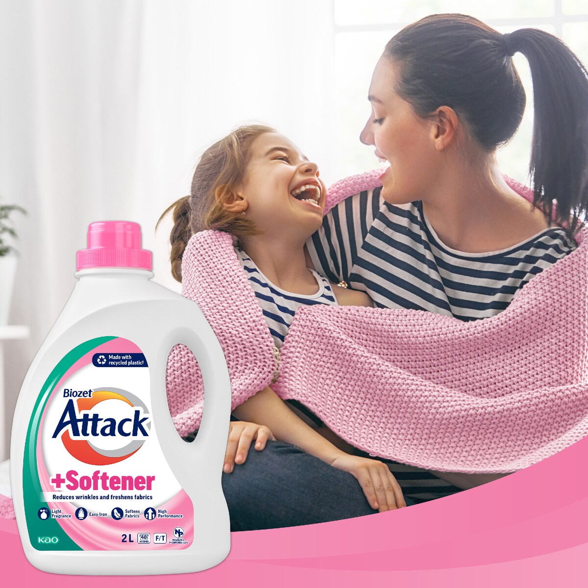 Biozet Attack Liquid With Softener 2l