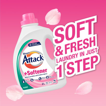 Biozet Attack Attack Liquid With Softener 2l
