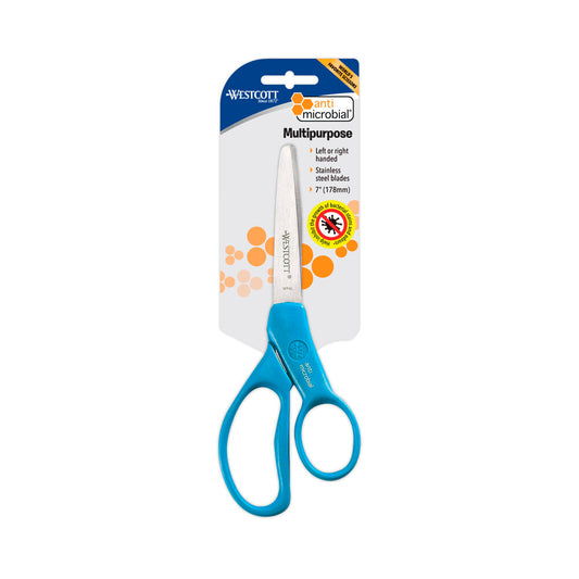 Westcott Antimicrobial 7in Scissors - 1 Each