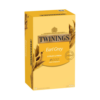 Twinings Earl Grey Tea Bags 50 pack - 100g