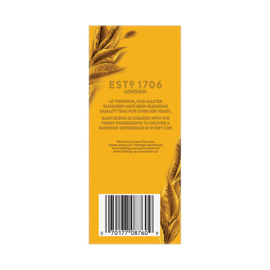 Twinings Earl Grey Tea Bags 50 pack - 100g