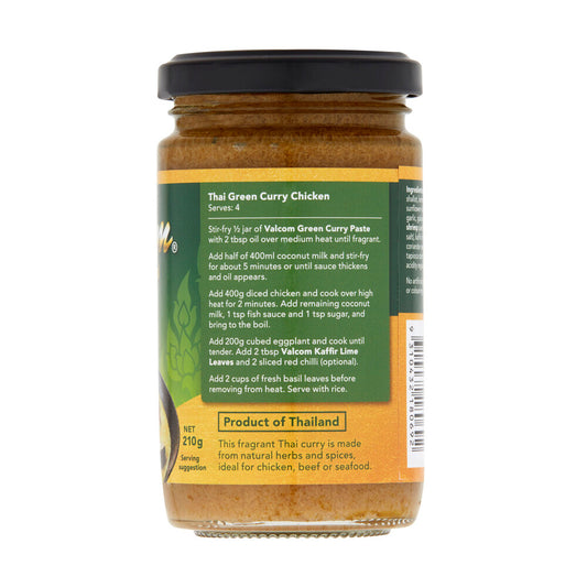 Valcom Green Curry Paste - 210g
