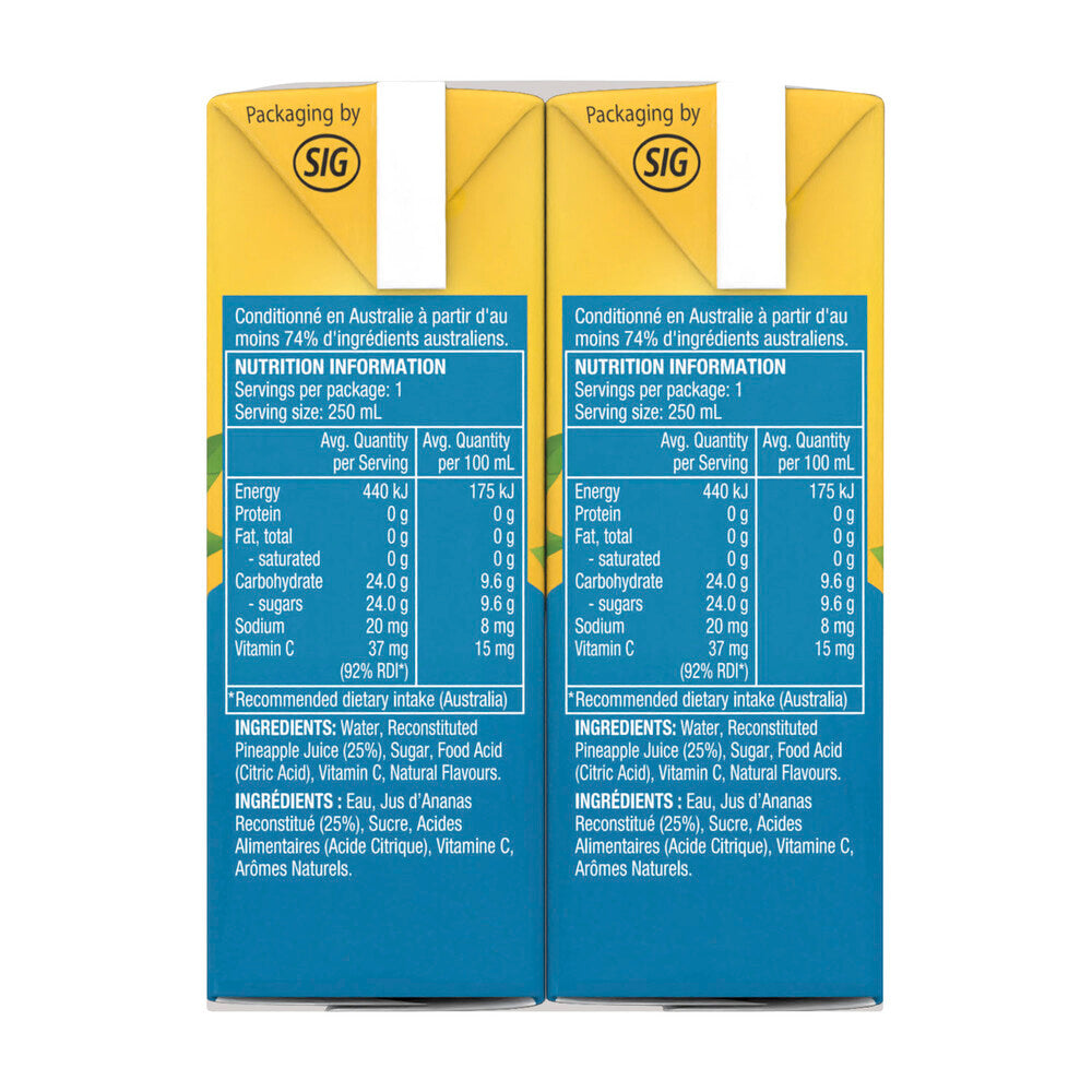 Golden Cire Fruit Drink Pineapple Burst 6 Pack - 1.5L