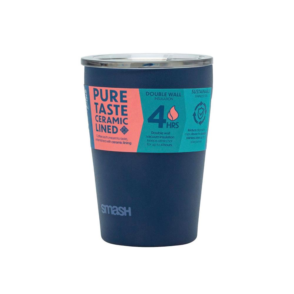 Smash Blue Ceramic Barista Cup 236ml - 1 each