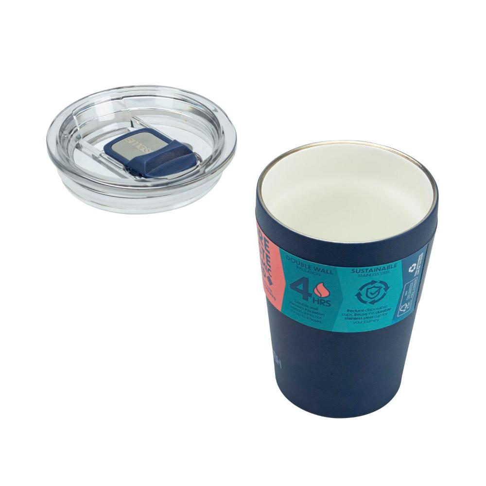 Smash Blue Ceramic Barista Cup 236ml - 1 each