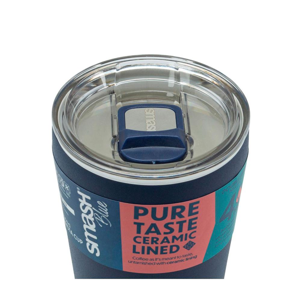 Smash Blue Ceramic Barista Cup 236ml - 1 each
