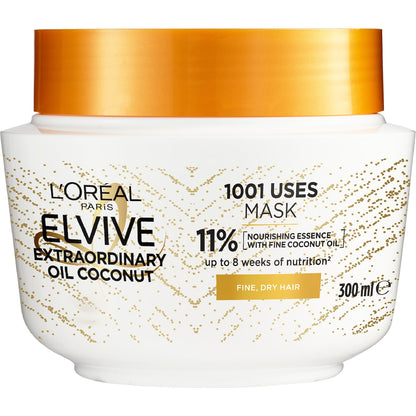 Loreal Paris Paris Elvive Extraordinary Coconut Oil Mask 300ml