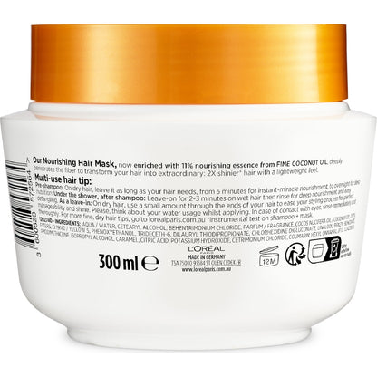 Loreal Paris Paris Elvive Extraordinary Coconut Oil Mask 300ml
