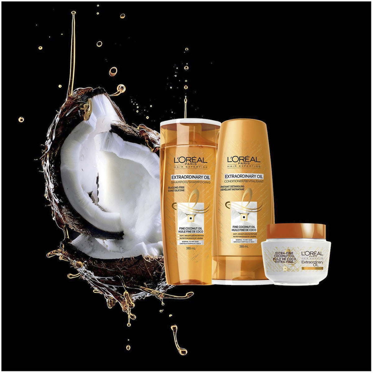 Loreal Paris Paris Elvive Extraordinary Coconut Oil Mask 300ml