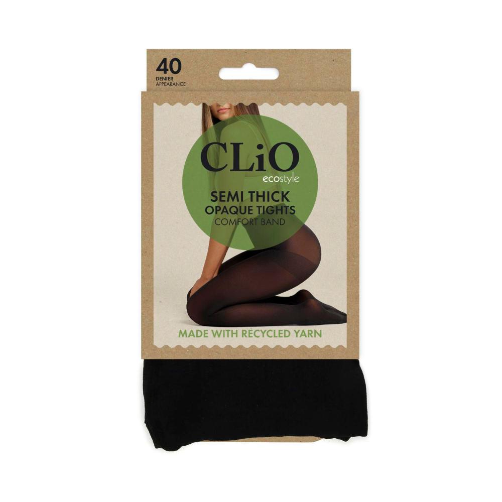 io Eco 40d Opque Tights Black Tall/x Tall - 1 each