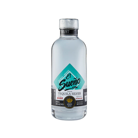 El Sueno Silver Tequila 200ml - 1 Each