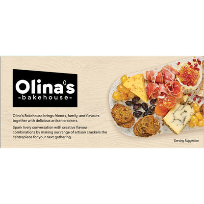 Olina's Bakehouse Gluten Free Cranberry Pumpkin Cracker 100g